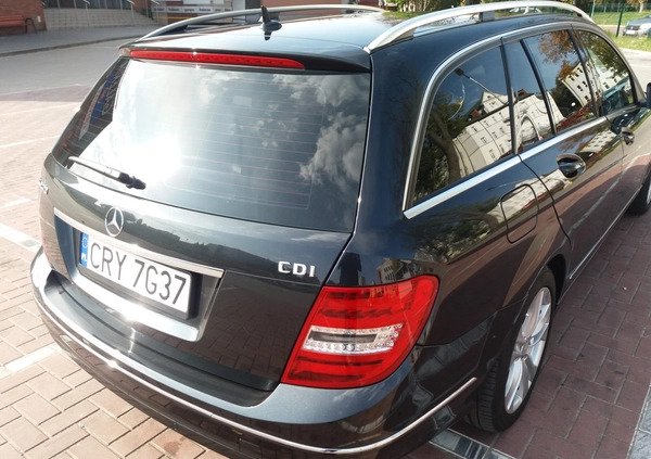 Mercedes-Benz Klasa C cena 37900 przebieg: 246000, rok produkcji 2012 z Rypin małe 781